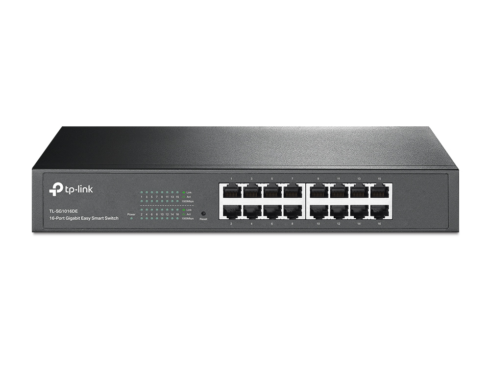 TL-SG1016DE Switch 16P Giga Tp-Link Smart Rack/Desk(1269)