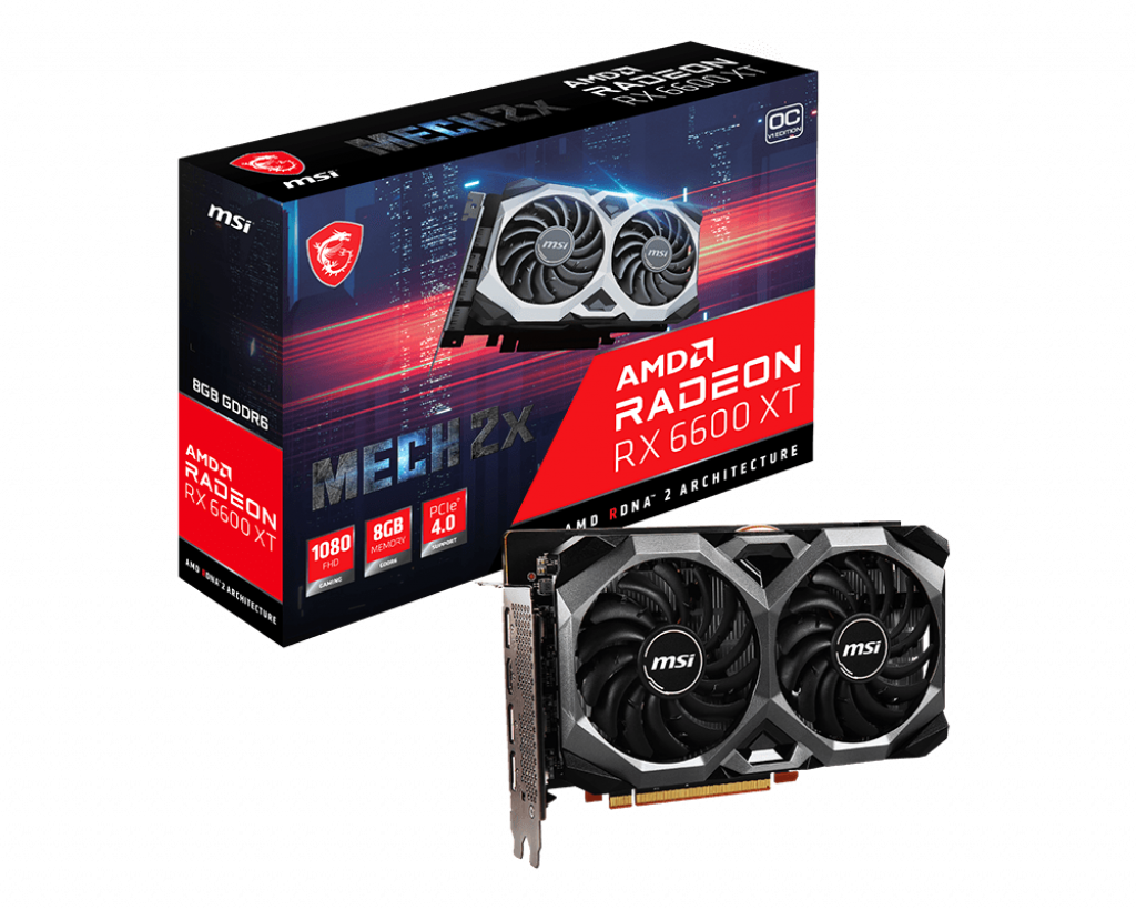 VGA MSI Radeon RX 6600 XT MECH 2X 8G OC (0837)