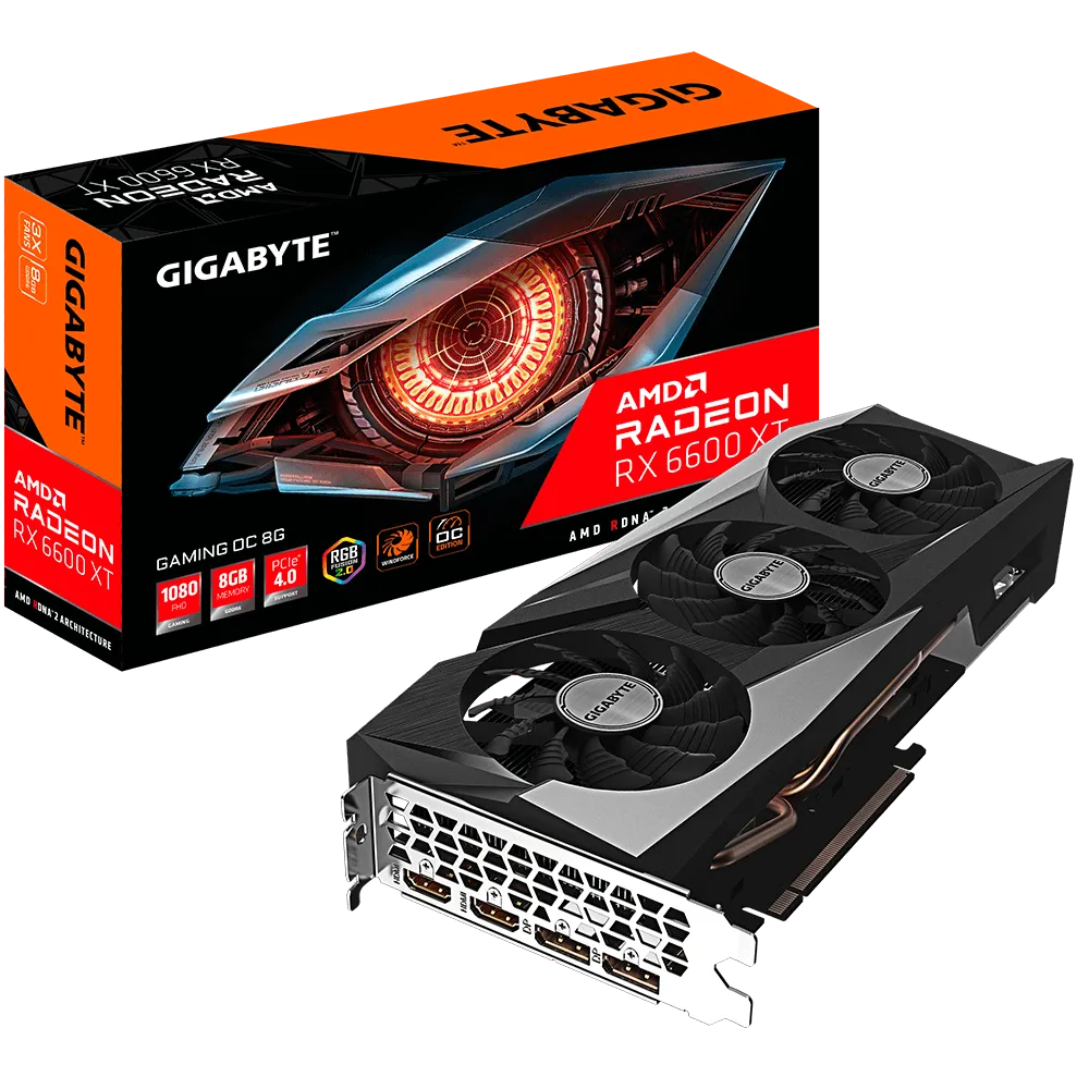 VGA Gigabyte Radeon RX 6600 XT GAMING OC 8G 1.0 (9732)