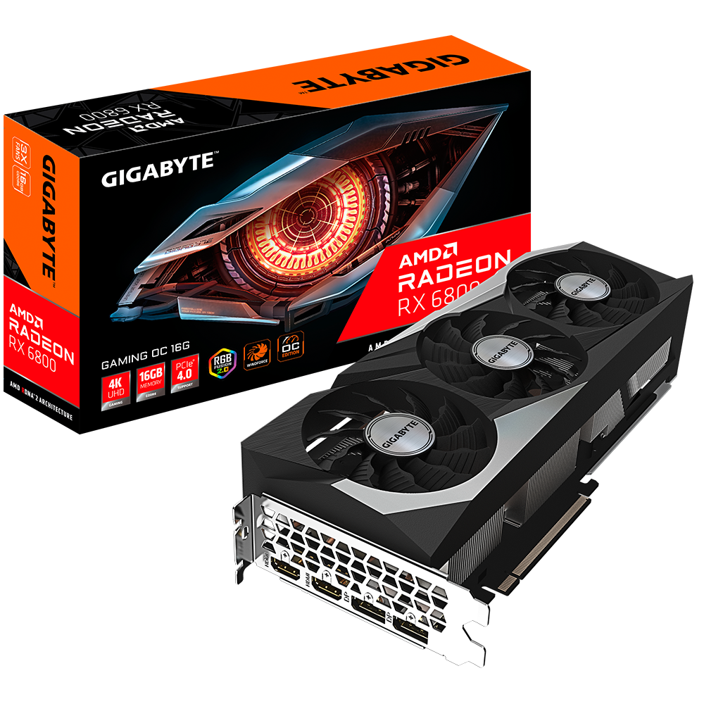 VGA Gigabyte Radeon RX 6800 GAMING OC 16G 1.0 (7936)
