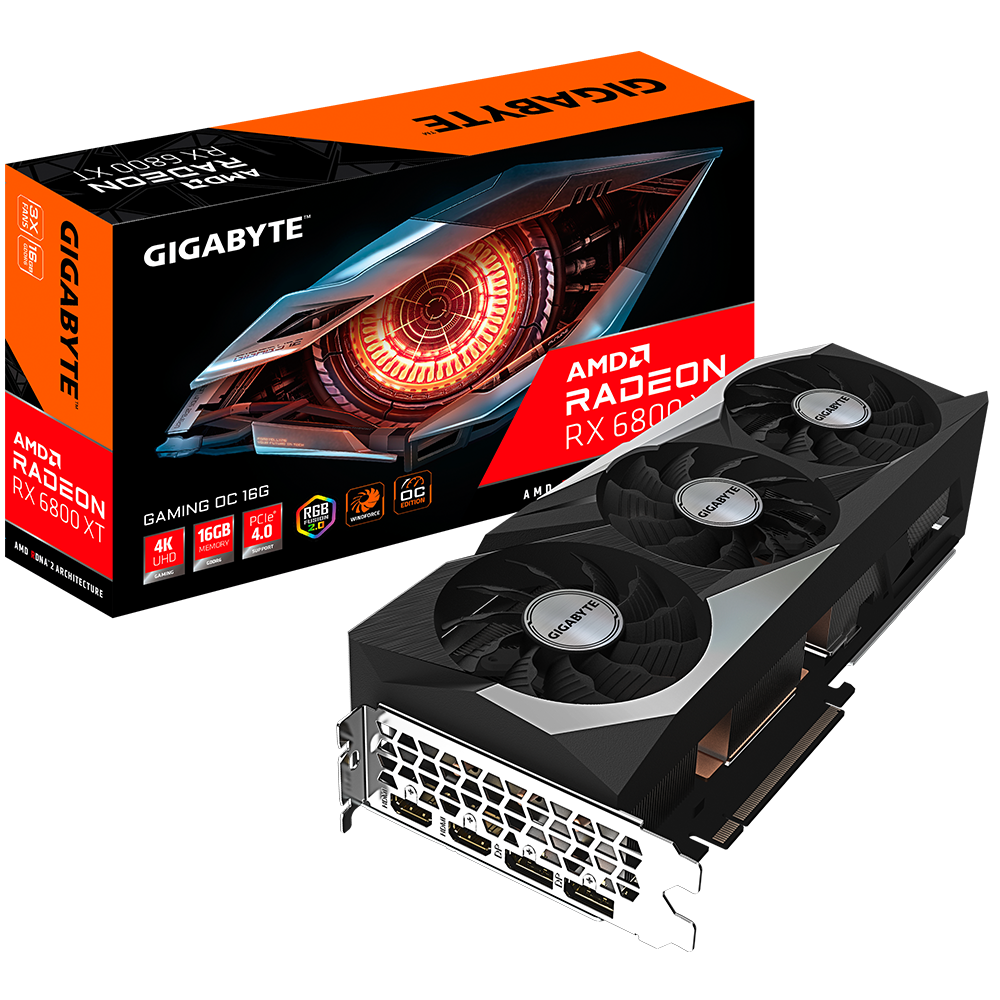 VGA Gigabyte Radeon RX 6800 XT GAMING OC 16G 1.0 (7998)