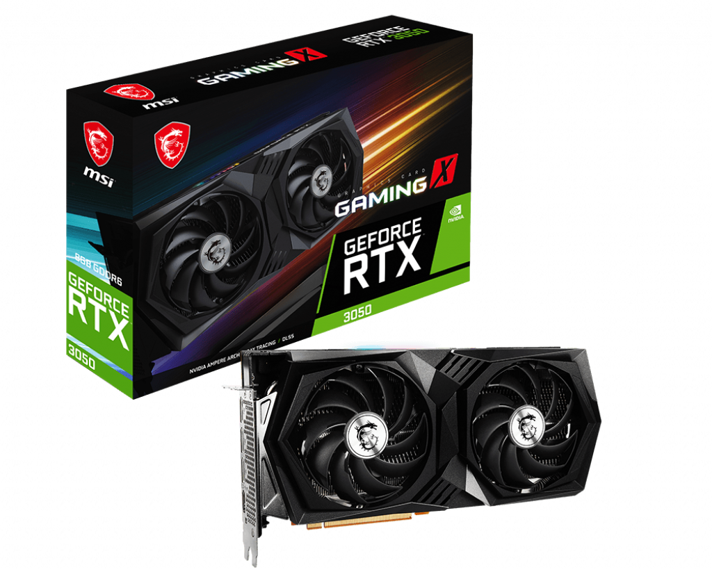 VGA MSI GeForce RTX 3050 GAMING X 8G (5092)