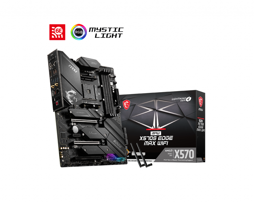 Mother MSI MPG X570S EDGE MAX WIFI sAM4 DDR4 (2182)