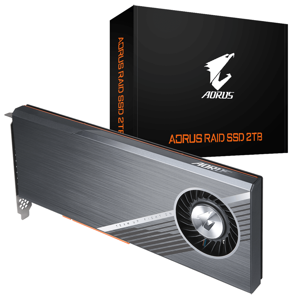 Disco SSD PCIe Gigabyte 2TB AORUS RAID ADAPTOR PCIe 3.0 x8 NVMe (8228)