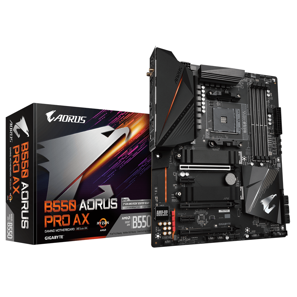 Mother GIGABYTE B550 AORUS PRO AX 1.0 DDR4 sAM4 (0689)