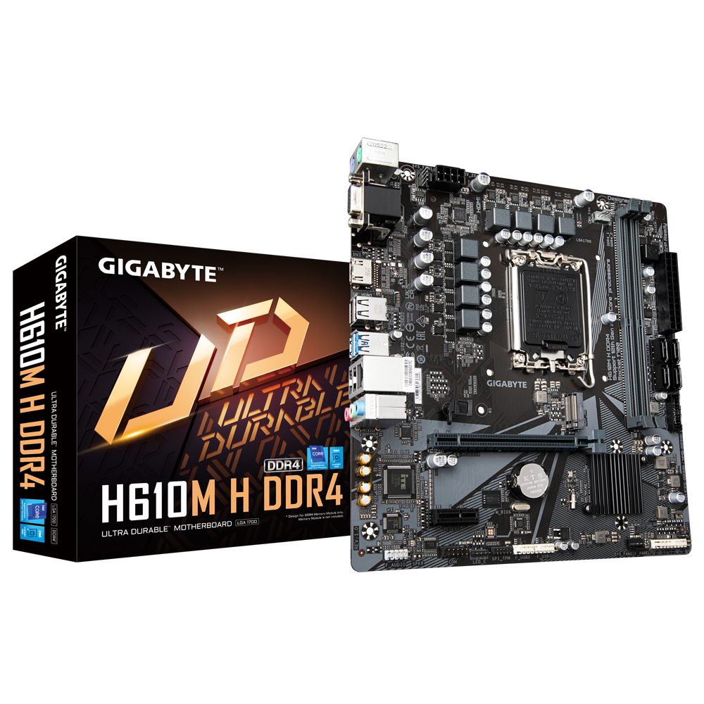 Mother GIGABYTE H610M H DDR4 1700