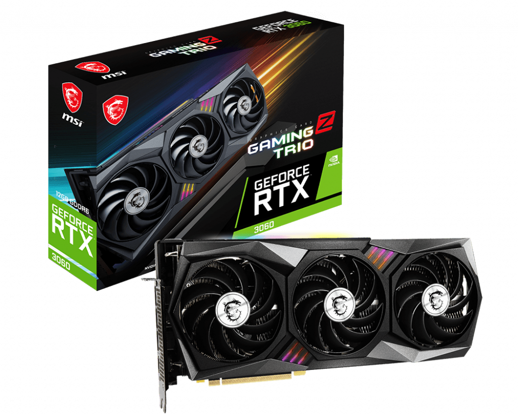 VGA MSI GeForce RTX 3060 GAMING Z TRIO 12G (5019)