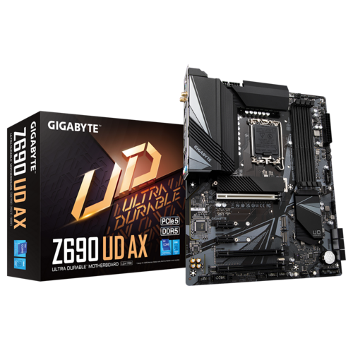 Mother GIGABYTE Z690 UD AX 1.0 DDR5 s1700 (12va Gen) (7861)