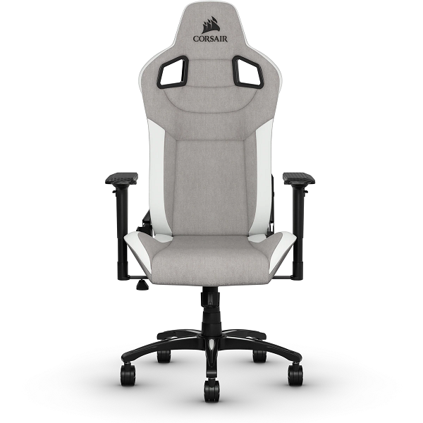 Silla Gamer Corsair T3 RUSH Gris / Blanco (6832)