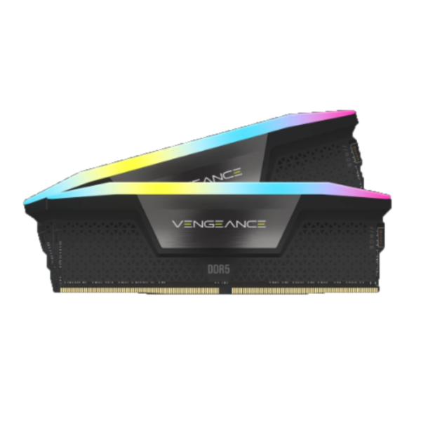 Memoria DDR5 Corsair 32Gb (2x16Gb) 5200 MHz Vengeance RGB Black