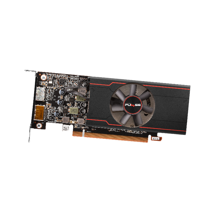 Placa de Video Sapphire Radeon RX 6400 PULSE LR GDDR6 4G