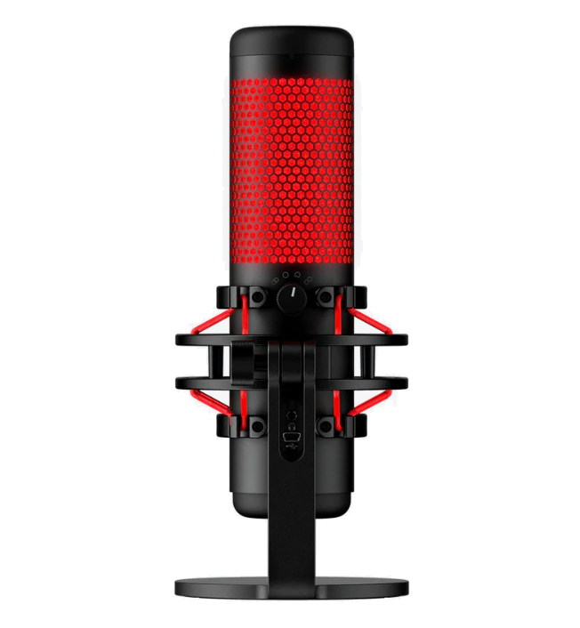 Microfono HyperX QuadCast p/Steaming PC