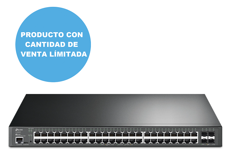 TL-SG3452XP Switch Gigabit L2 JetStream 48P Poe + 4SFP 10G Tp-Link (6495)