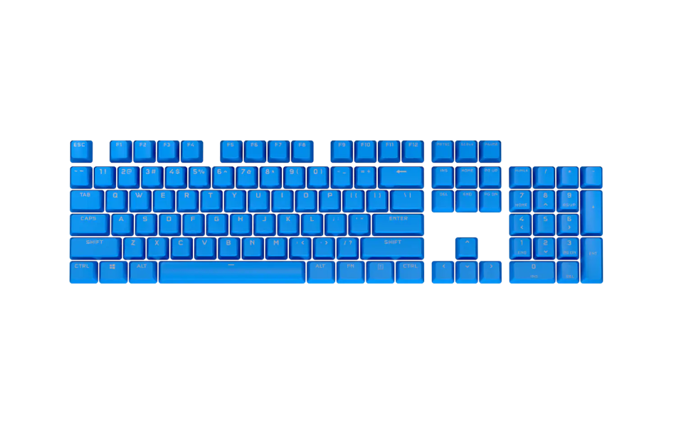 Kit de Teclas Corsair PBT DOUBLE-SHOT PRO Elgato Blue (8995)