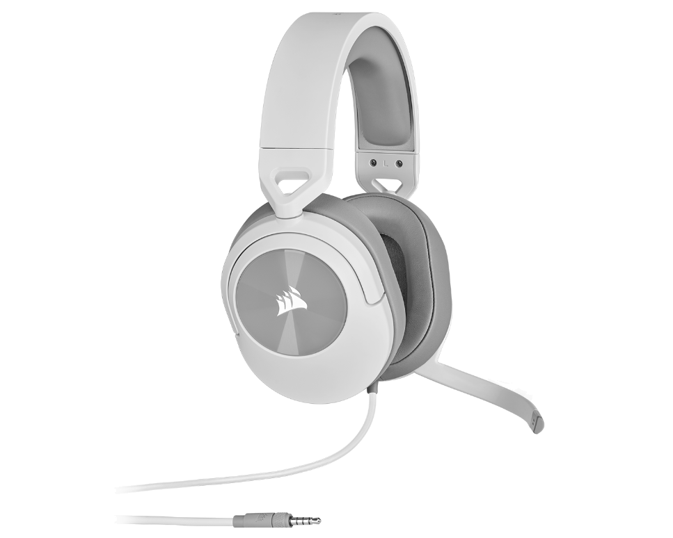 Auricular Corsair HS55 Gaming Surround 7.1 White