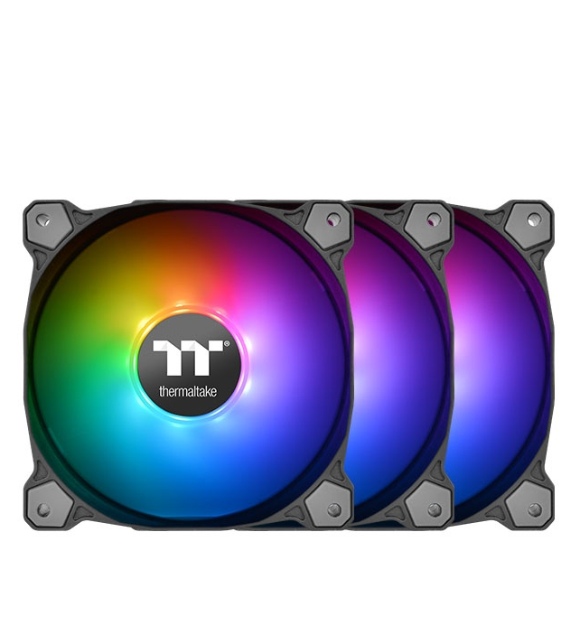 Fan Cooler TT Pure 12 ARGB Sync 120mm Pack x3