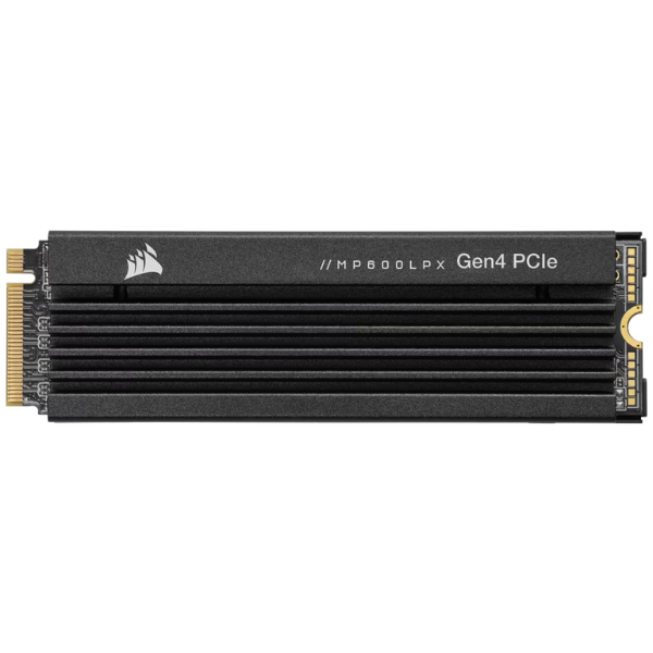 Disco SSD M.2 Corsair 2TB MP600 PRO LPX PCIe Gen4 x 4 NVMe p/PS5 Black