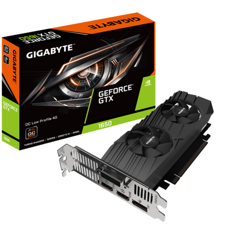 VGA Gigabyte GeForce GTX 1650 OC GDDR6 4G LP (6700)