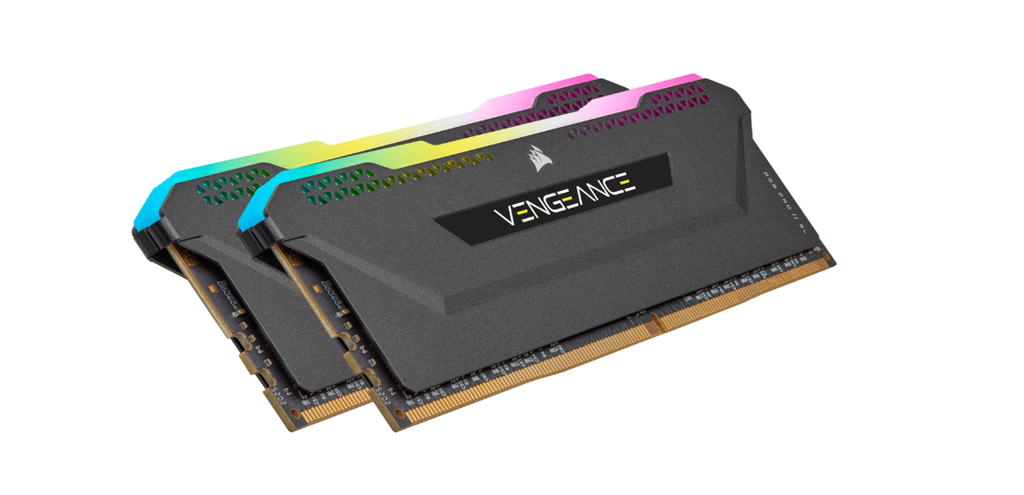 Memoria DDR4 Corsair 16Gb (2x8Gb) 3200 MHz Vengeance RGB Pro SL Black (2009)