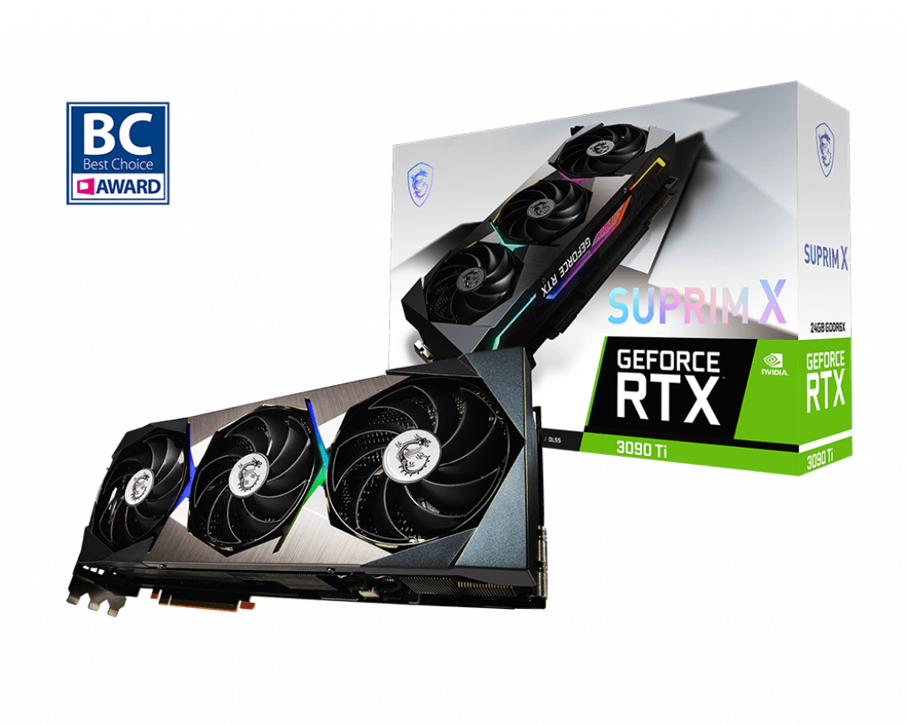 VGA MSI GeForce RTX 3090 Ti SUPRIM X 24G (1599)