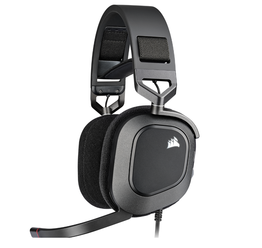 Auricular Corsair HS80 RGB Gaming Surround 7.1 Carbon