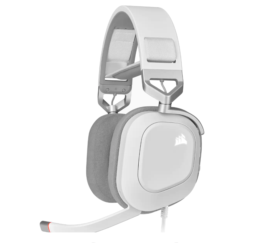 Auricular Corsair HS80 RGB Gaming Surround 7.1 White (4538)