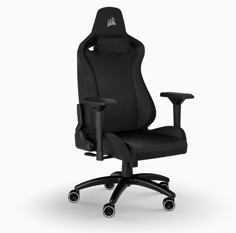 Silla Gamer Corsair TC200 Cuero Negro / Negro (5220)