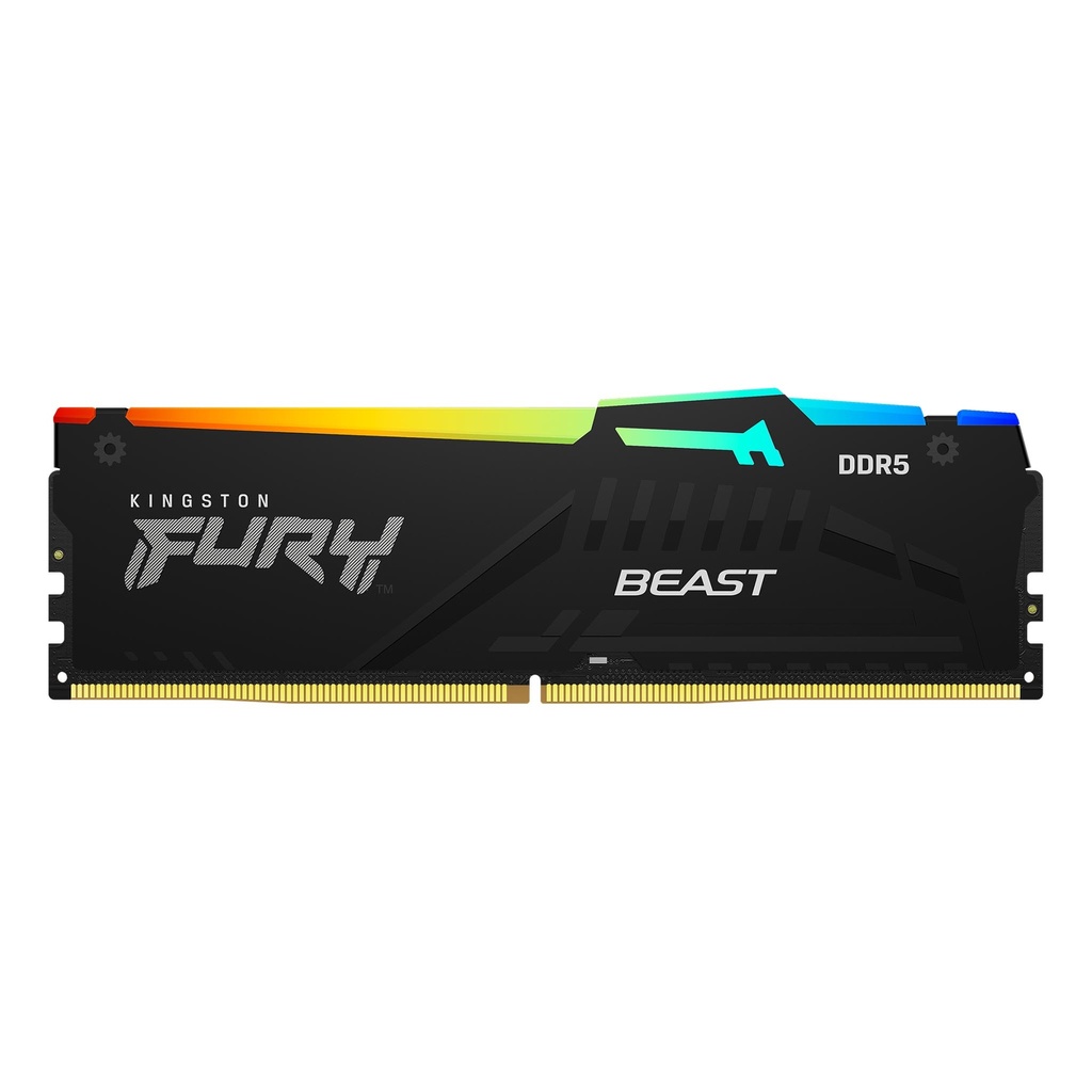 Memoria DDR5 Kingston 8Gb 4800 MHz FURY BEAST RGB (8455)