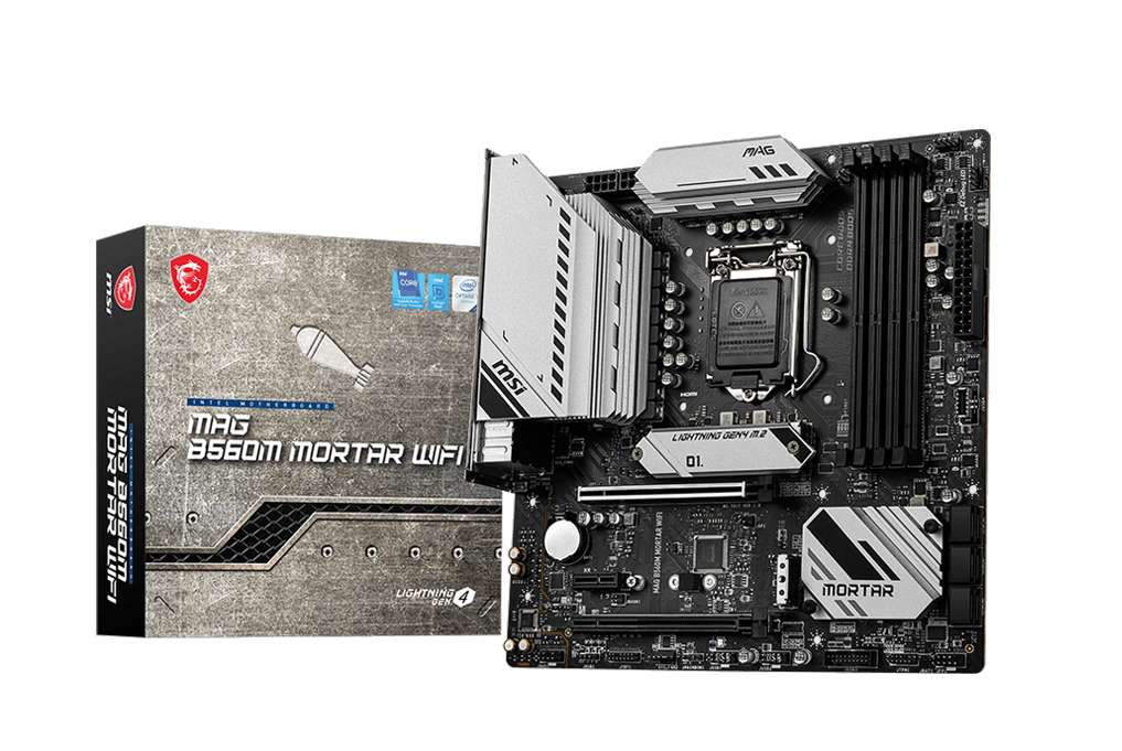 Mother MSI MAG B560M MORTAR WIFI s1200 DDR4 (11va Gen) (2929)