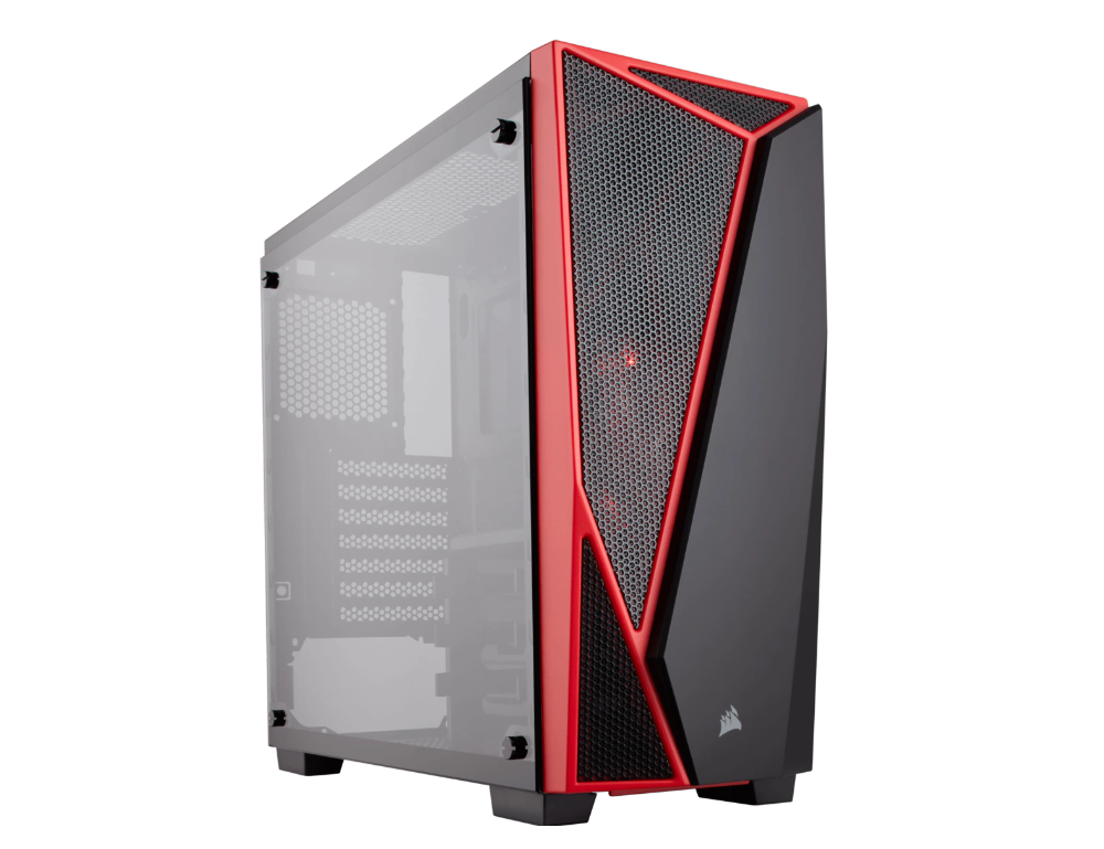Gabinete Corsair Carbide SPEC-04 Mid-Tower Acrilico Black/Red