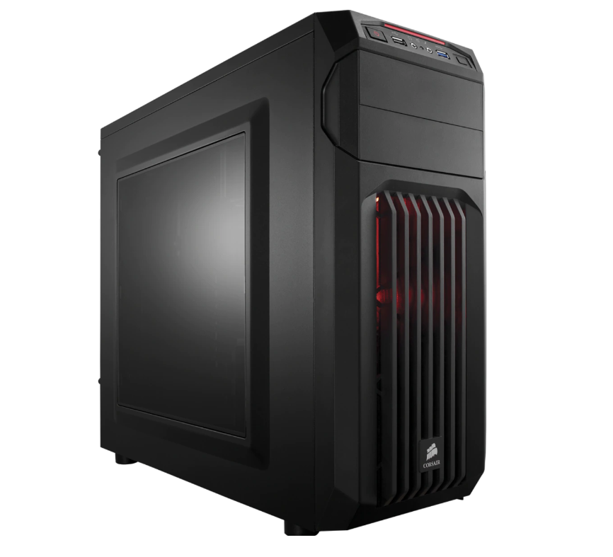 Gabinete Corsair Carbide SPEC-01 Mid-Tower LED RED Acrilico Black (7241)
