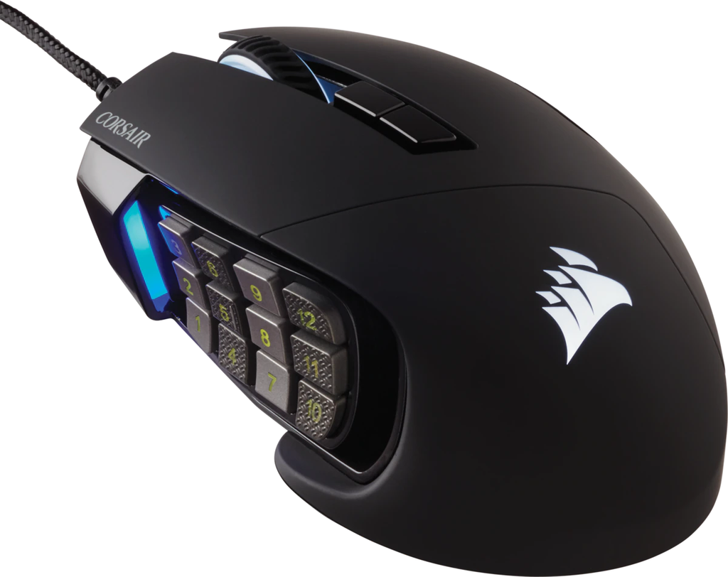Mouse Corsair SCIMITAR RGB ELITE Optical MOBA/MMO (6221)