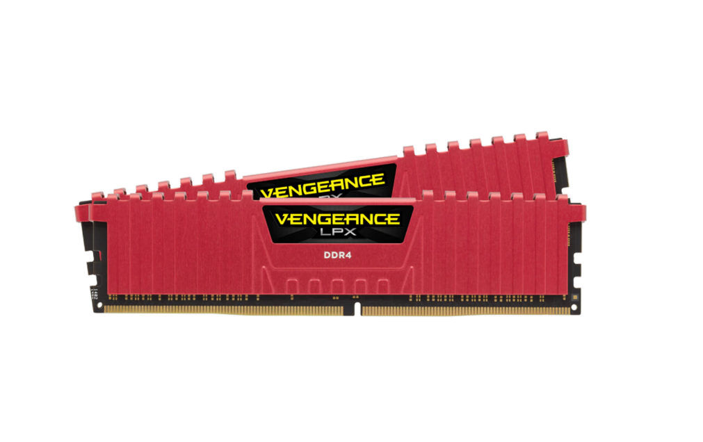 Memoria DDR4 Corsair 16Gb (2x8Gb) 3200 MHz LPX Red (0478)