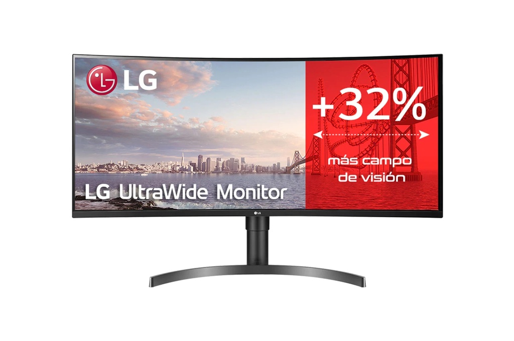 Monitor LG 35 Ultrawide 35WN75C-B WQHD Curvo