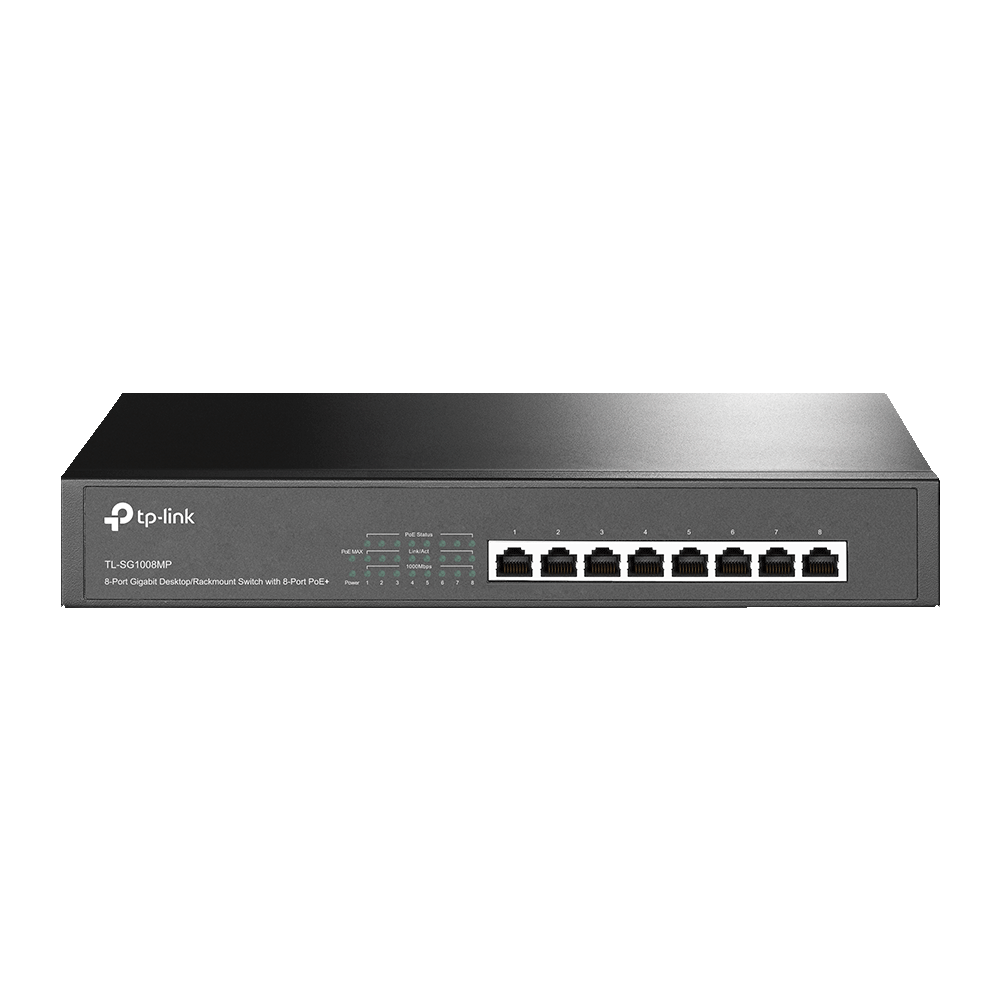 Switch Tp-Link TL-SG1008MP8P Giga 8 ptos POE Desk/Rack