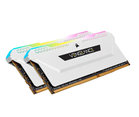 Memoria DDR4 Corsair 16Gb (2x8Gb) 3600 MHz Vengeance RGB Pro SL White (1996)