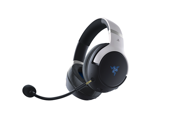 Auricular Razer Kaira Pro for PS5 Wireless White/Black (9317)
