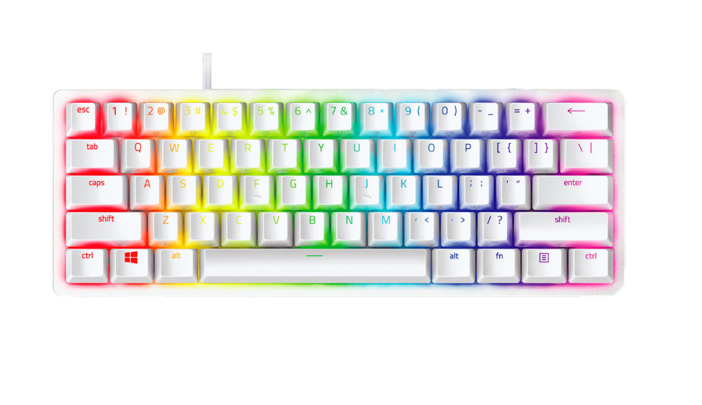 Teclado Razer Huntsman Mini 60% Optical Switch Purple Mercury Edition