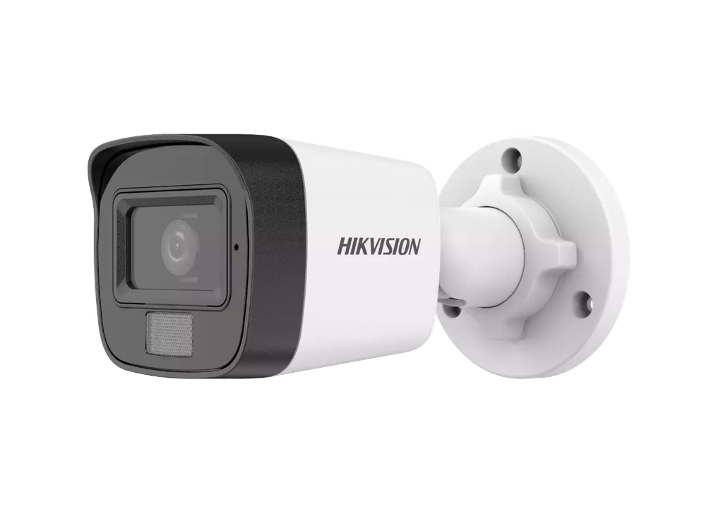 Camara Hikvision Bullet Plastica 2 MP 2.8 mm Dual Light Audio