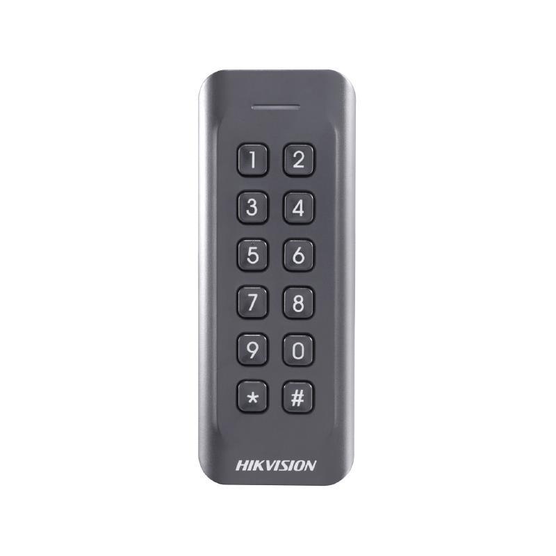 Lectora de tarjeta Hikvision Con Teclado Wiegand
