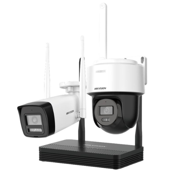 NKS424W03H  NVS Kit WiFi 4 MP 1 Cam Bullet + 1 Cam DomoPT (6353)