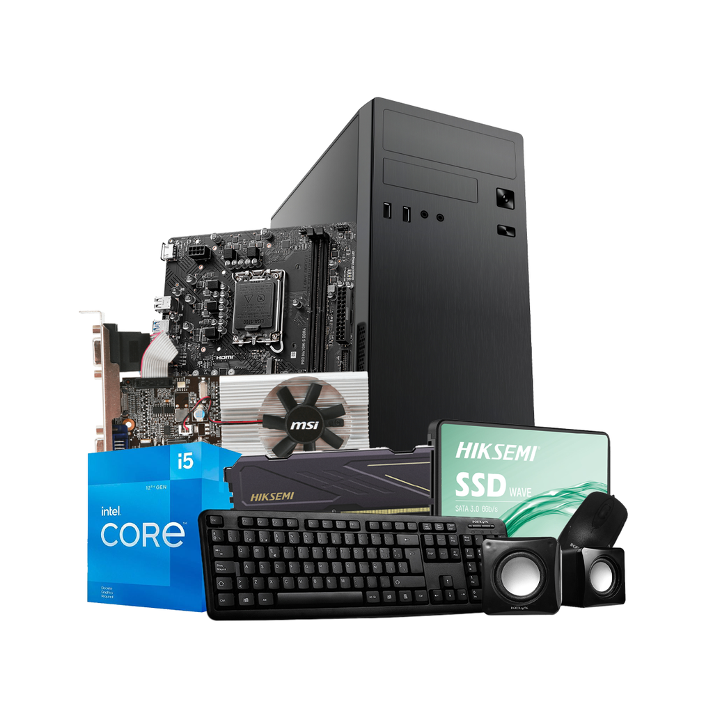 Pc Kelyx Intel Core I5-12400F 8 Gb SSD 480 Gb GT 210