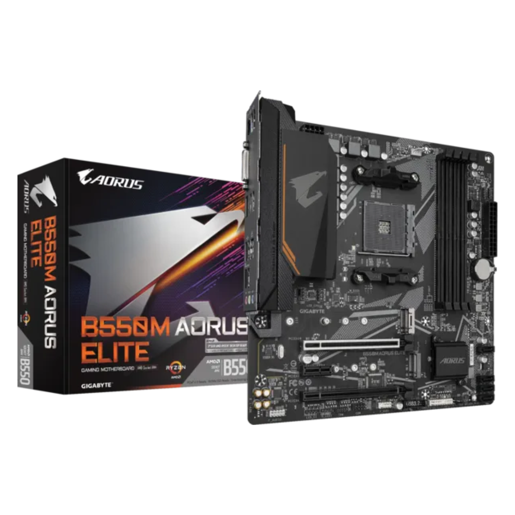 Mother Gigabyte B550M AORUS ELITE DDR4 AM4 (Serie 3000/4000/5000)