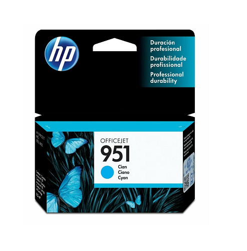 Cartucho HP 951 Cyan Officejet Ink Cartridge