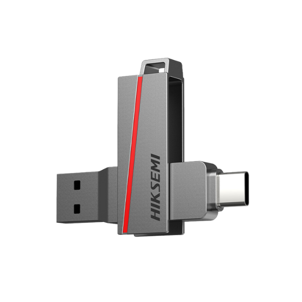 Pen Drive HIKSEMI 64 Gb E307C Dual Slim USB 3.0 Type C
