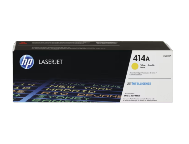 Toner HP 414A Yellow LaserJet Toner Cartridge