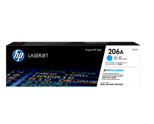 Toner HP 206A Cyan LaserJet Cartridge