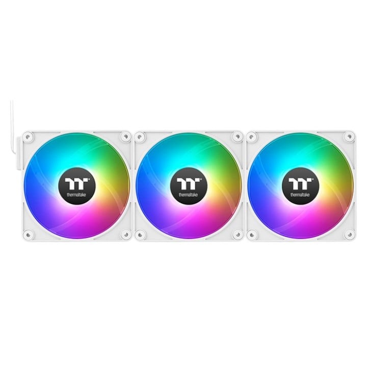 Fan Cooler TT CT140 EX ARGB 3 Fan Pack White