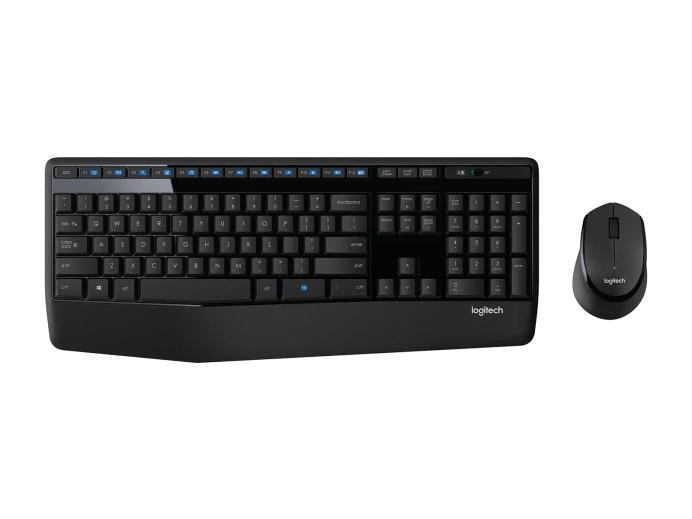 Teclado y Mouse Logitech Wir MK345 Black 920-007820