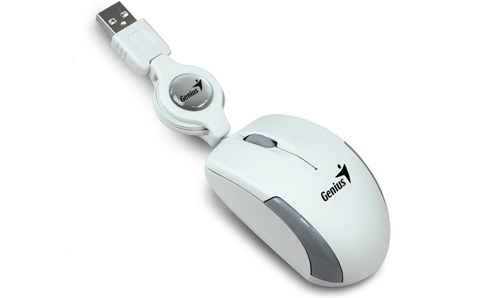 Mouse Genius Micro Traveler White USB
